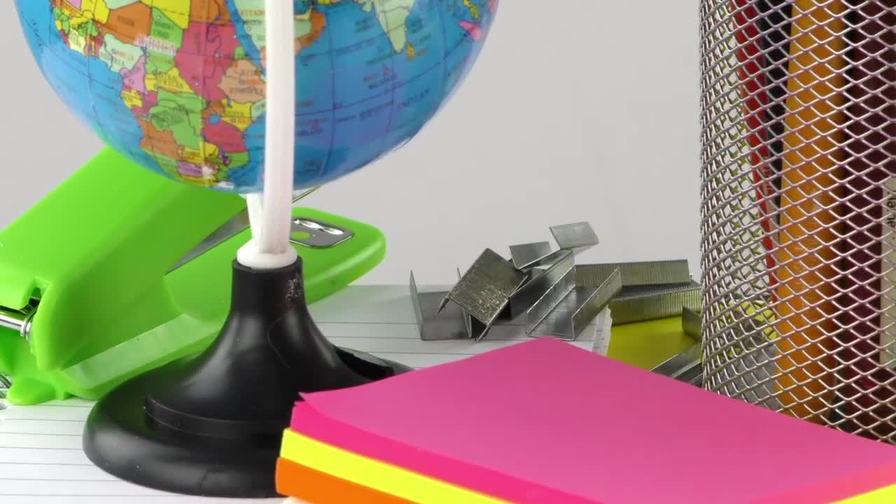 Free Stock Video School Items Close Up Live Wallpaper - Free Download