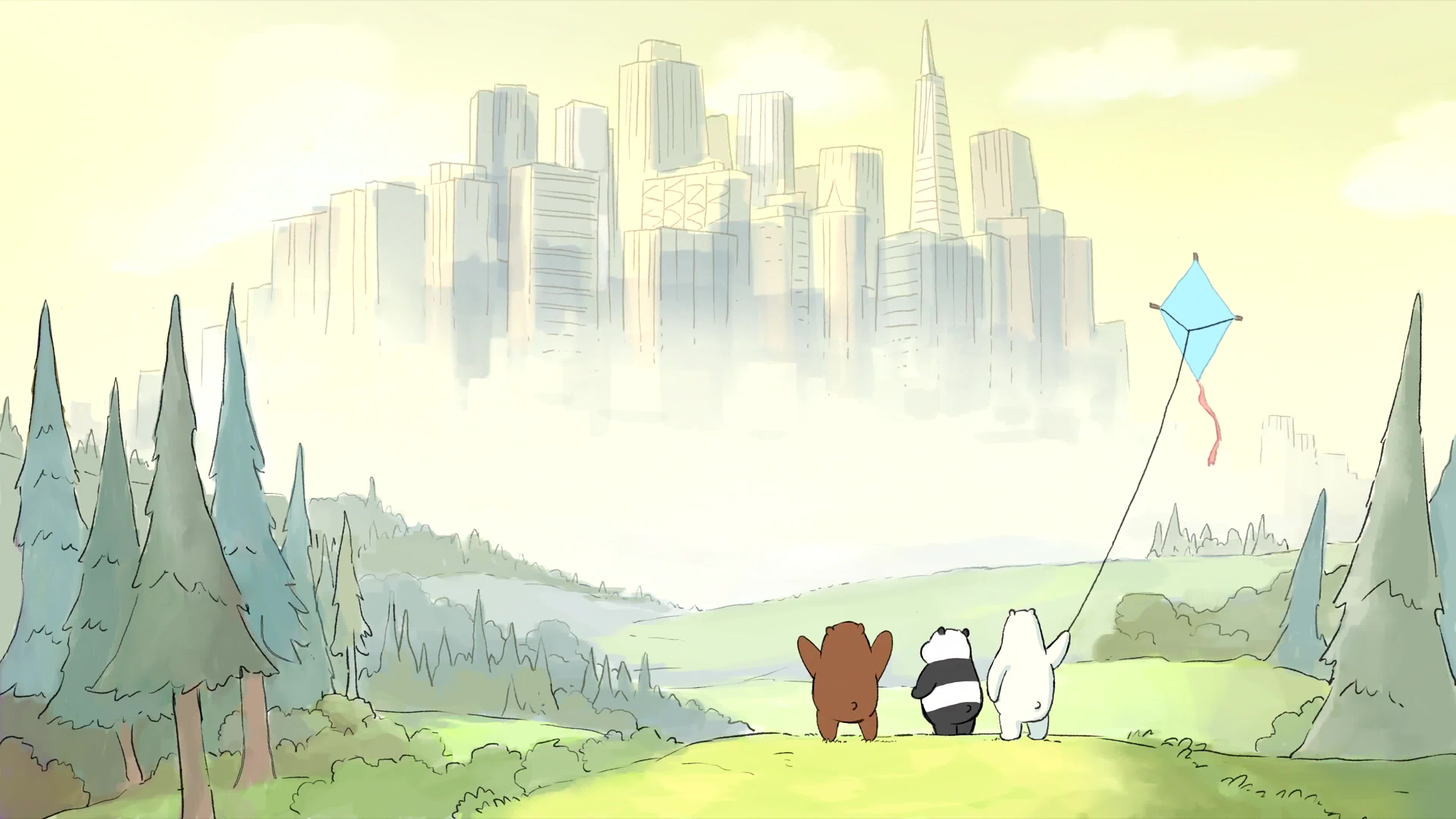 We Bare Bears 4K Video Live Wallpaper - Free Download
