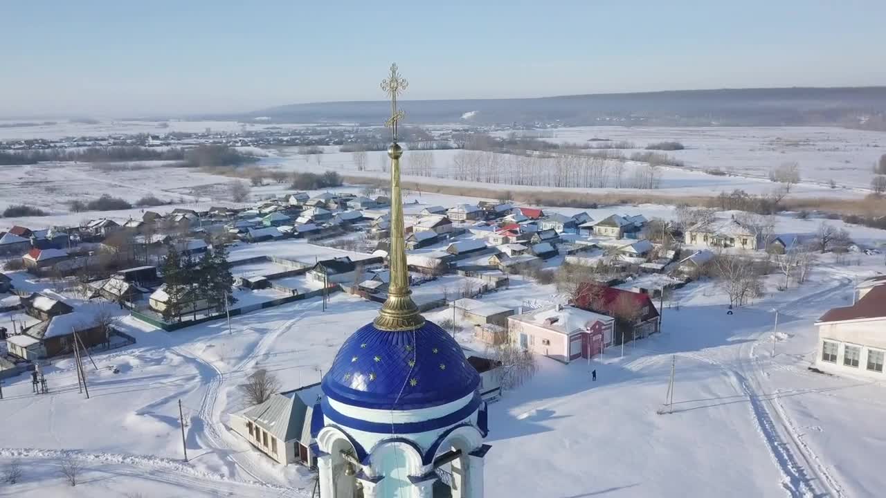 Free Stock Video Russian Orthodox Church In The Snow Live Wallpaper - Free Download