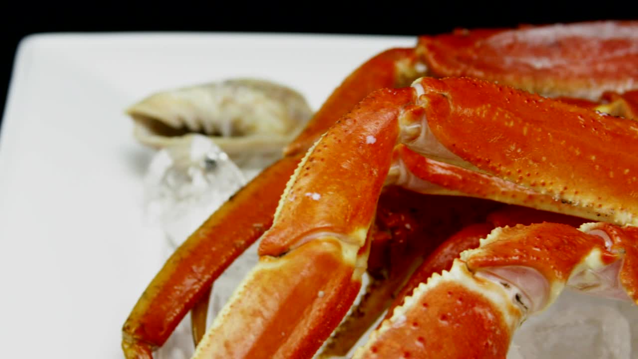 Stock Video Crab Legs On Ice Live Wallpaper For PC - Free Download