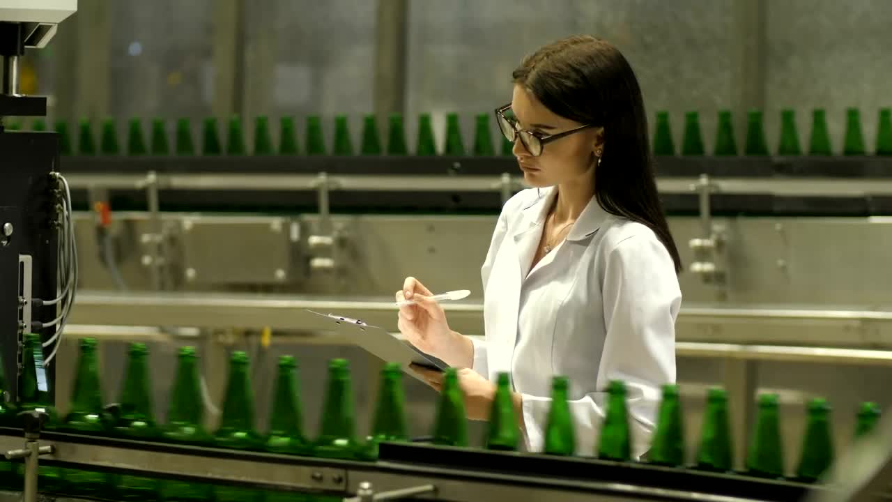 Stock Video Inspector Checking Production In The Industry Animated Wallpaper - Free Download