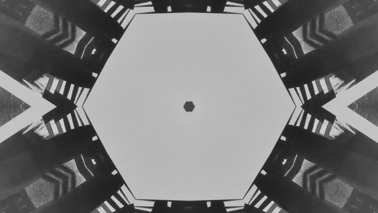 Stock Video Monochromatic Visual Composition Animated Wallpaper - Free Download
