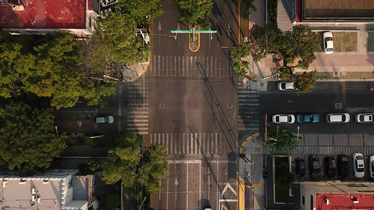 Video Stock Busy Intersection Aerial View Live Wallpaper For PC - Free Download