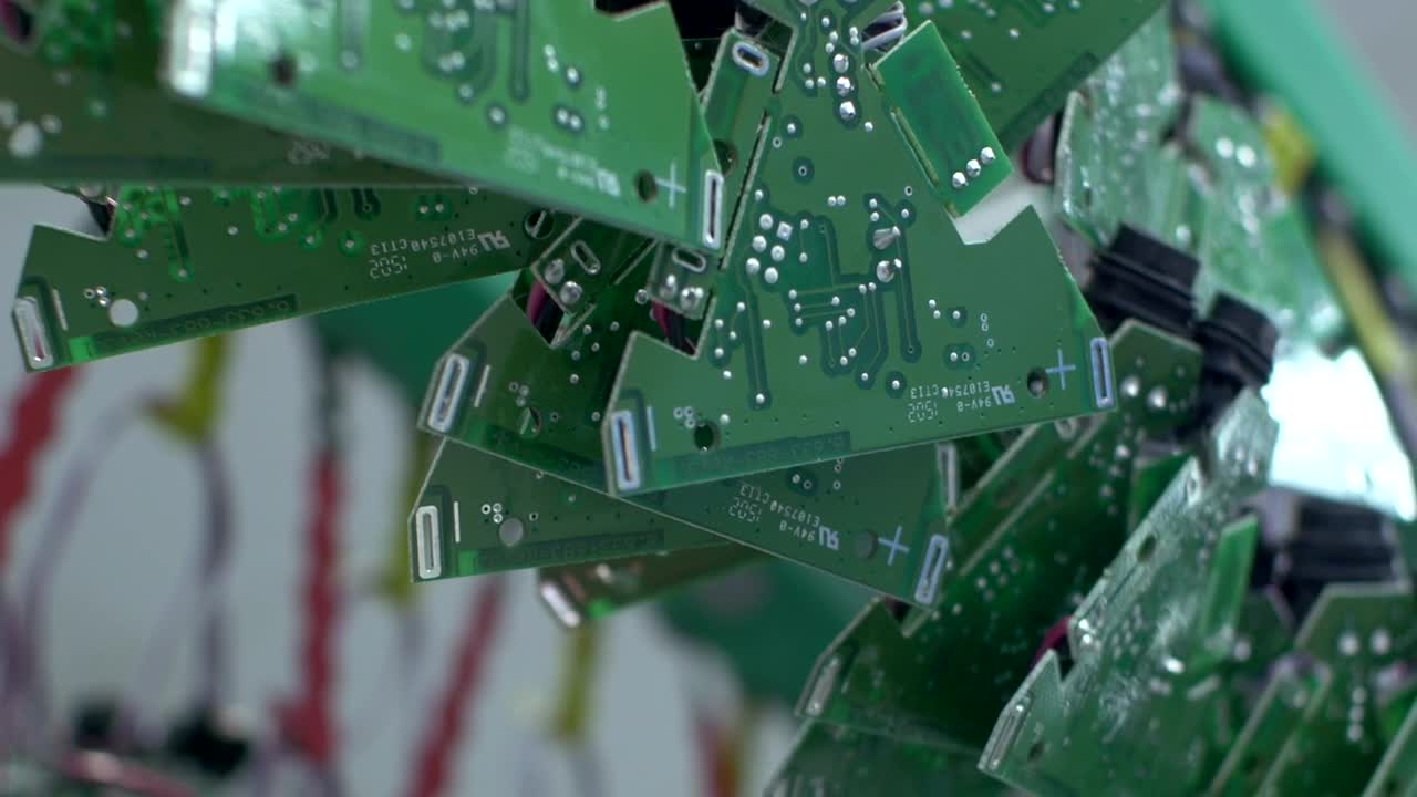 Video Stock Circuit Boards In Factory Live Wallpaper For PC - Free Download