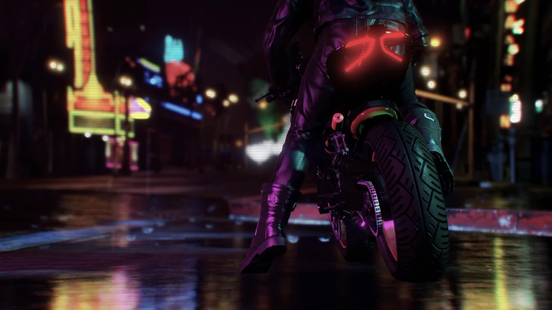 Motorcycle Midnight Drive HD Live Wallpaper - Free Download