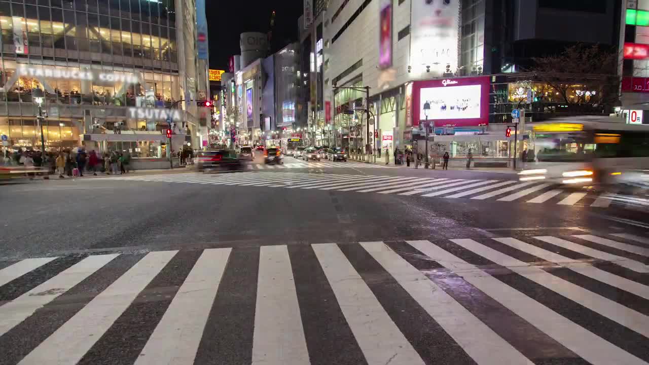 Free Stock Video Shibuya Crosswalk Time Lapse Live Wallpaper - Free Download
