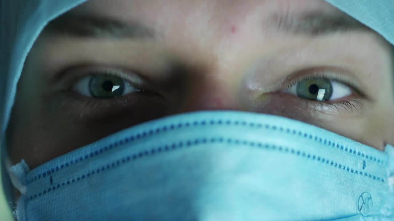 Stock Video Doctor Eyes Showing Surprise Live Wallpaper For PC - Free Download