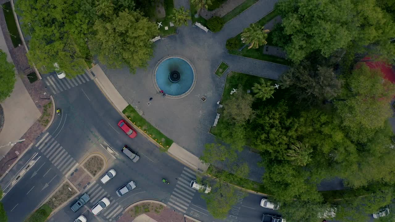 Stock Video Park Inside A Roundabout Top Shot Live Wallpaper - Free Download