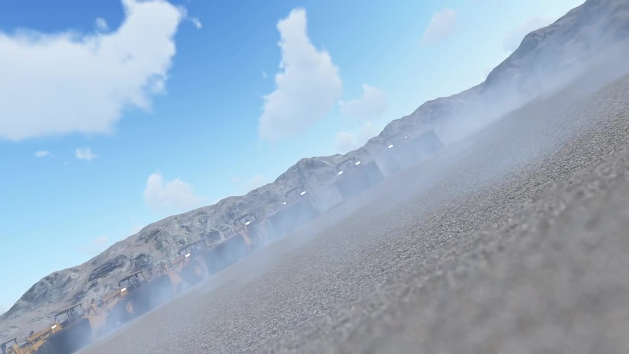 Stock Video Graders In The Desert Live Wallpaper For PC - Free Download