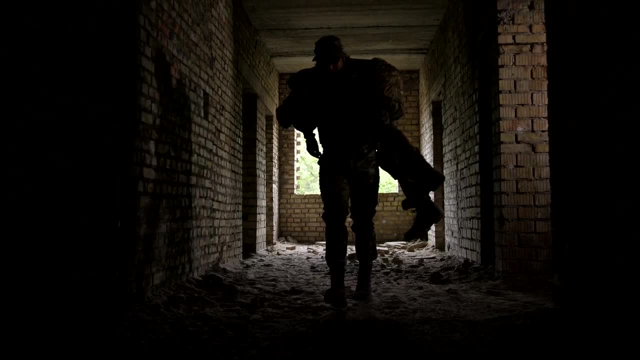 Video Stock Carrying A Wounded Soldier Live Wallpaper For PC - Free Download