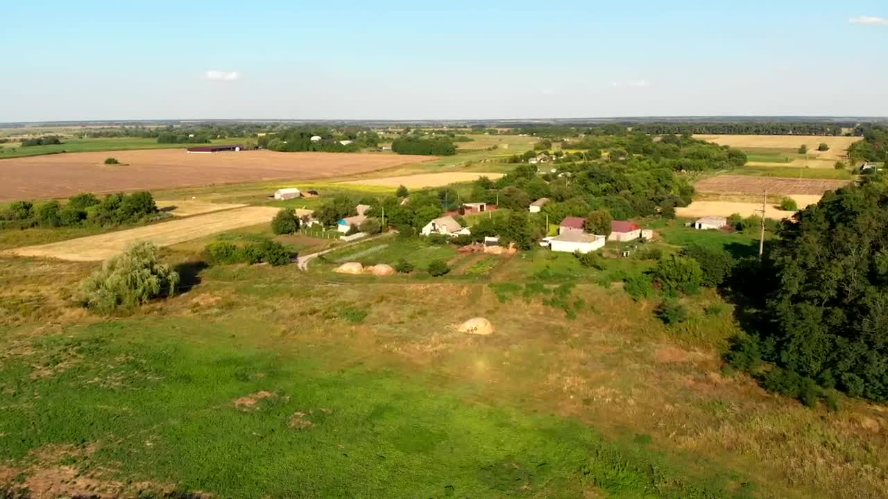 Free Video Stock Small Farmer Town In The Countryside Live Wallpaper - Free Download