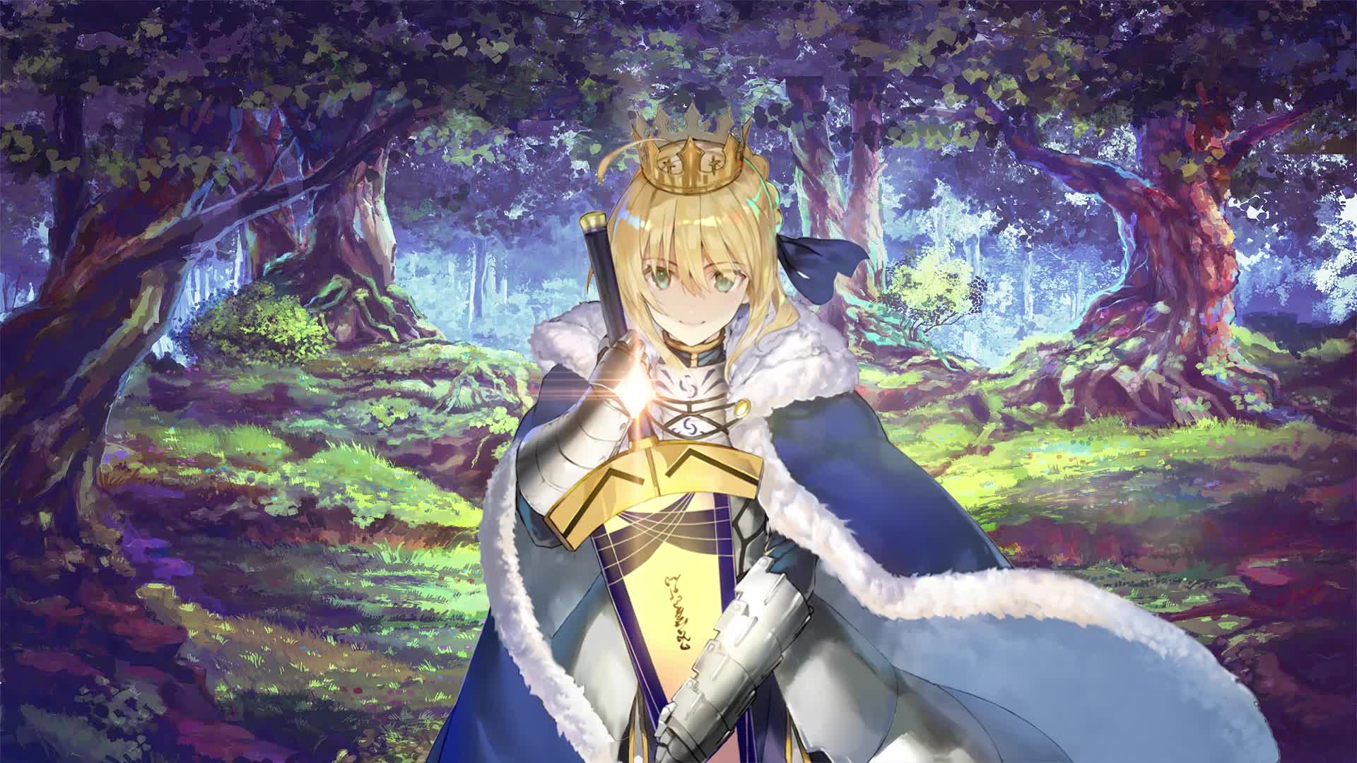 Fate Saber Alturia Pendragon Live Wallpaper - Free Download