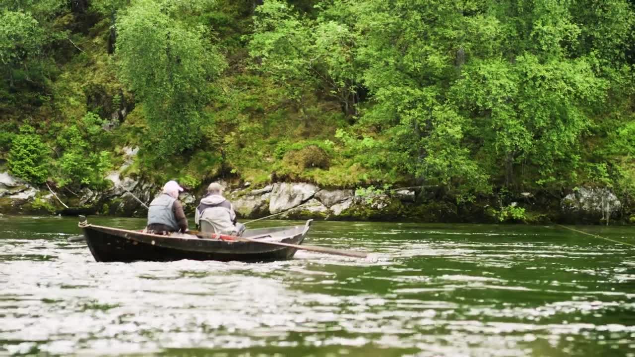 Stock Video Old Men Out Fishing Live Wallpaper - Free Download