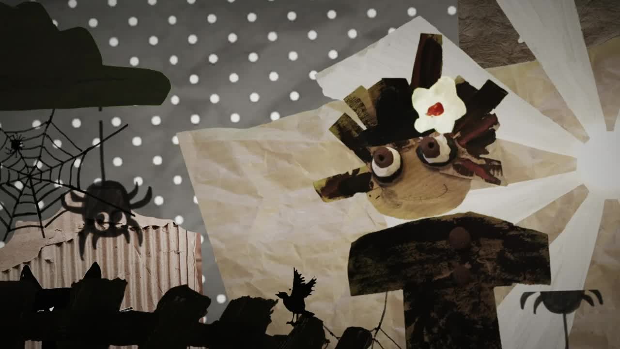 Stock Video Halloween Cartoon In Stop Motion Live Wallpaper For PC - Free Download
