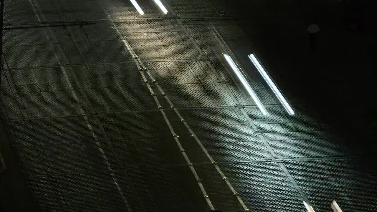 Video Stock Cars Drive On A Two Way Street At Night Live Wallpaper For PC - Free Download