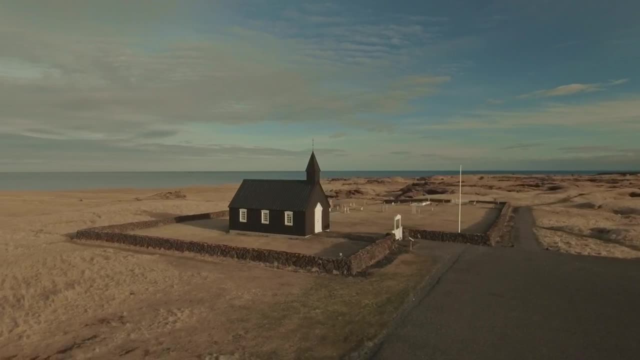 Video Stock Church And Cemetery Live Wallpaper For PC - Free Download