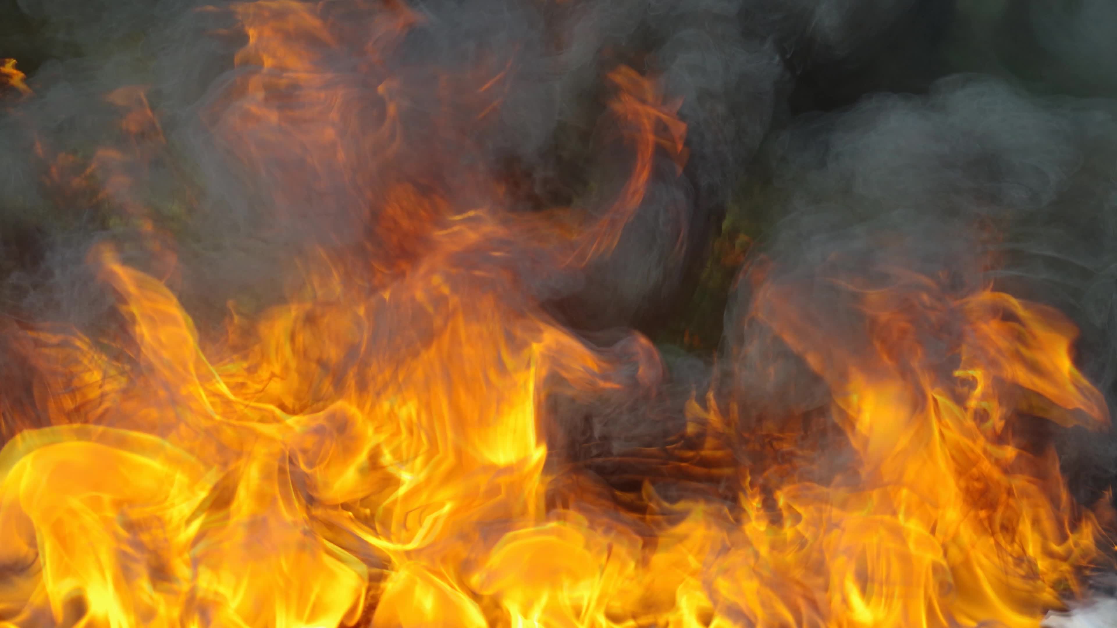 Flame  And  Dark  Smoke  4K  Live  Wallpaper - Free Download