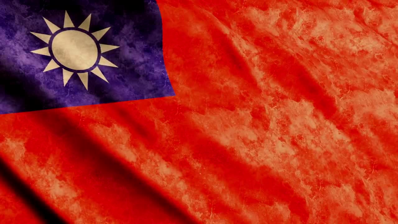 Free Video Stock taiwan flag from china Live Wallpaper - Free Download