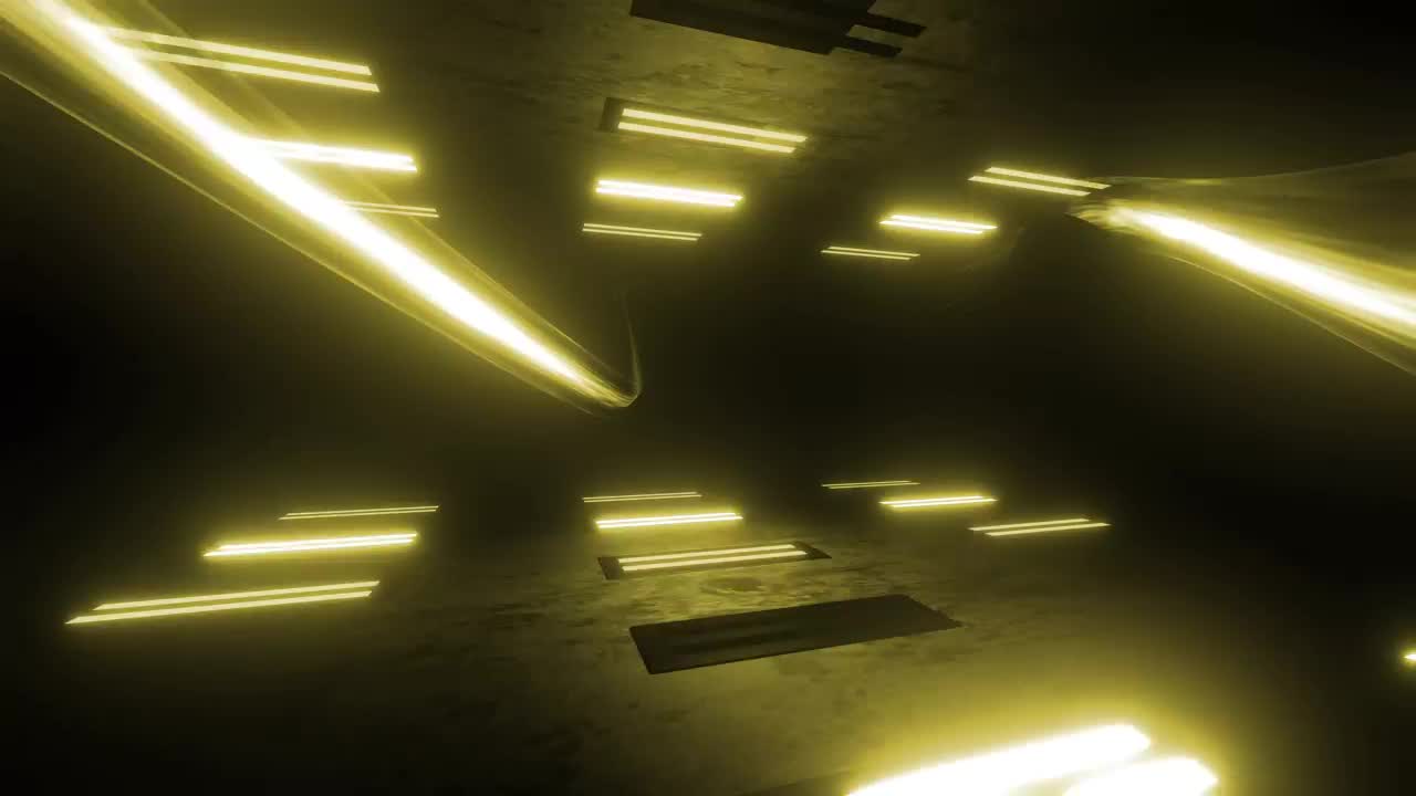 Free Stock Video Yellow Light Beams Bouncing Off In D Live Wallpaper - Free Download
