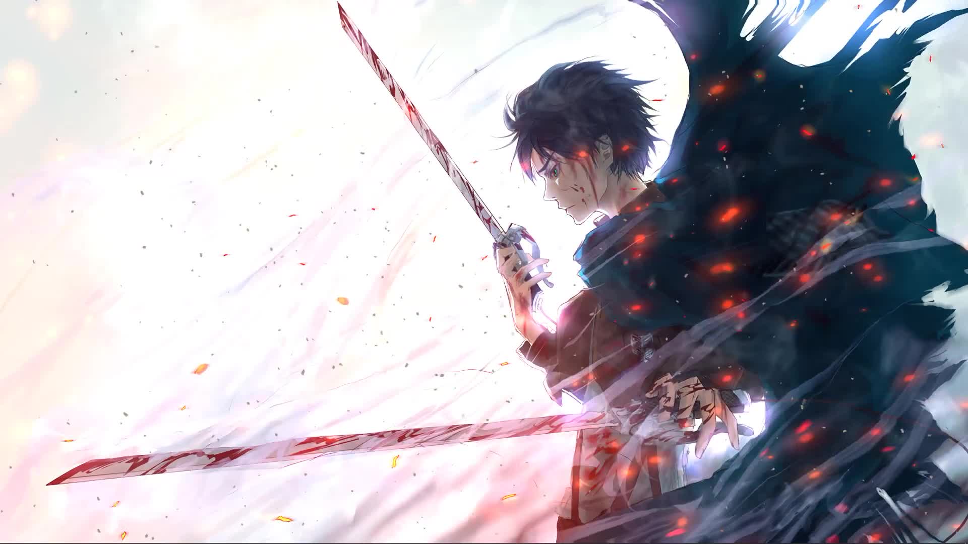 Eren Yeager Attack On Titan Hd Anime Live Wallpaper - Free Download