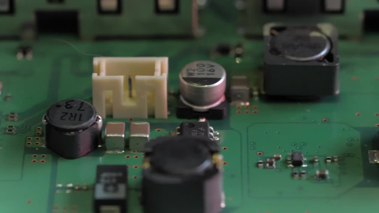 Stock Video Microchips Close U Animated Wallpaper - Free Download