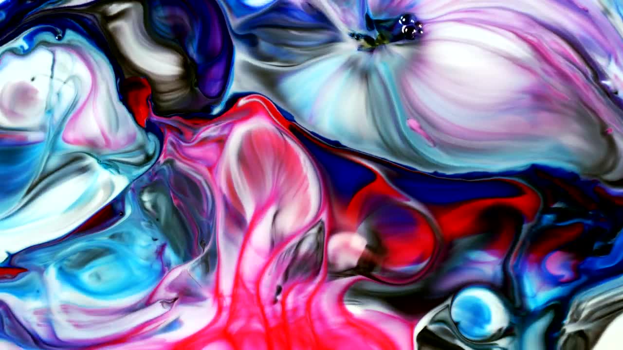 Stock Video Fantasy Textures Made With Ink Live Wallpaper For PC - Free Download