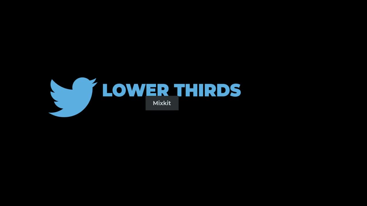 Free Stock Video Twitter Right Lower Third Live Wallpaper - Free Download