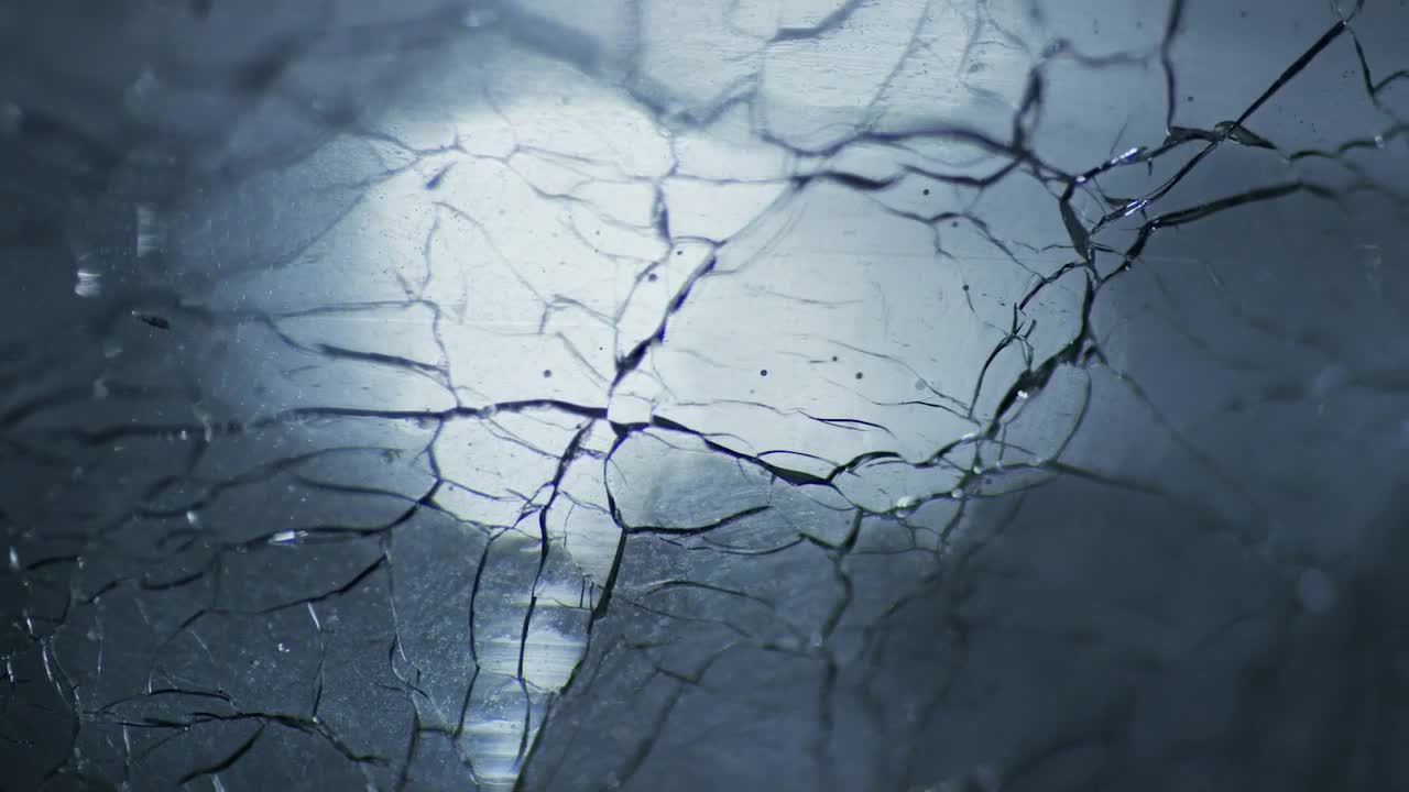 Stock Video Cracked Ice Texture With Light On The Background Live Wallpaper For PC - Free Download