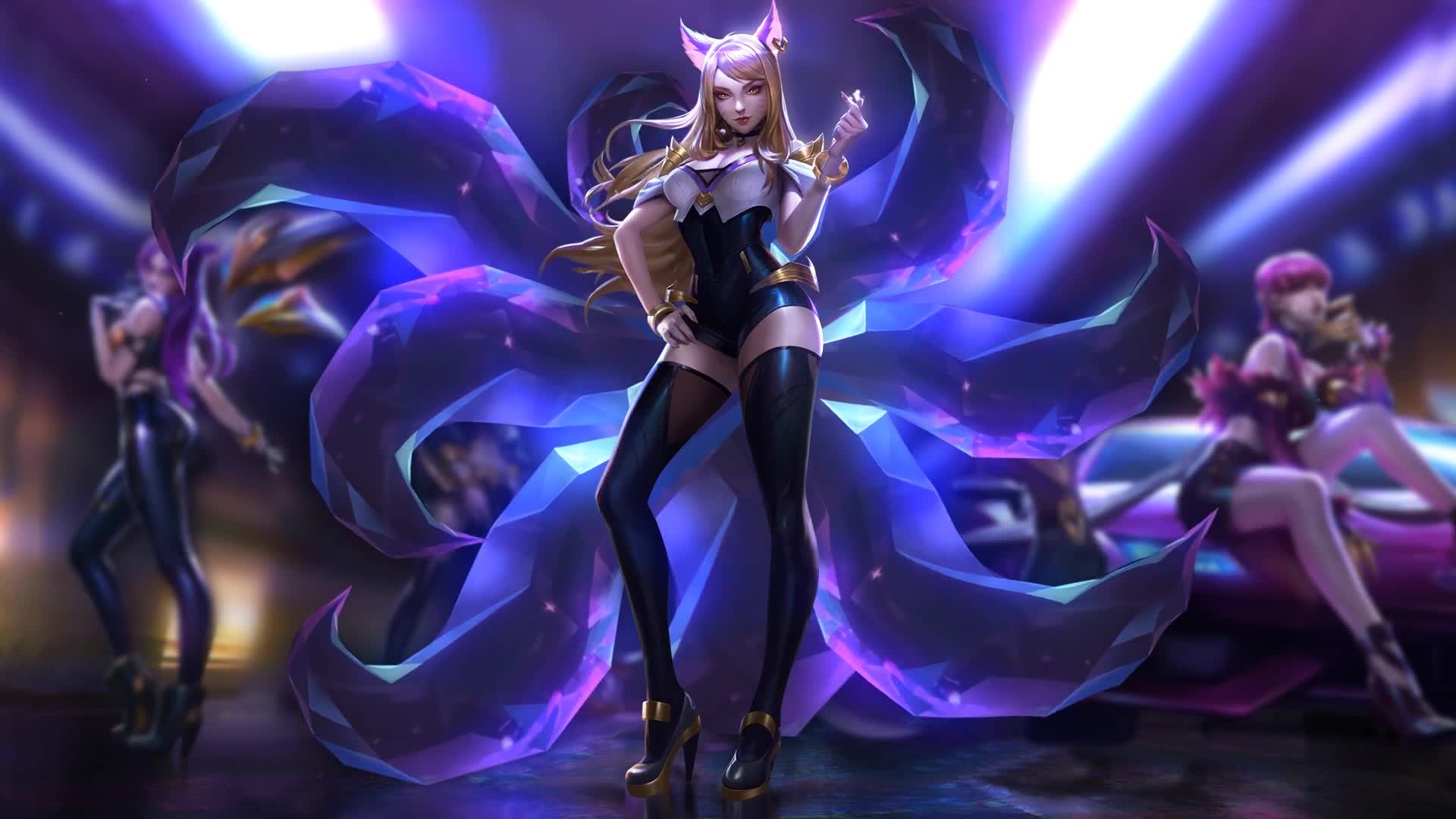 Kda Ahri Heart Live Wallpaper - Free Download