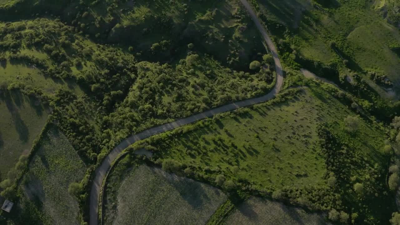 Stock Video Path Surrounded By Natural Relief Covered With Vegetation Live Wallpaper - Free Download