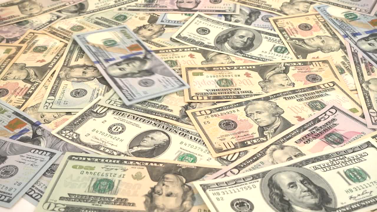 Stock Video Dollar Bills Covering The Entire Shot Live Wallpaper For PC - Free Download