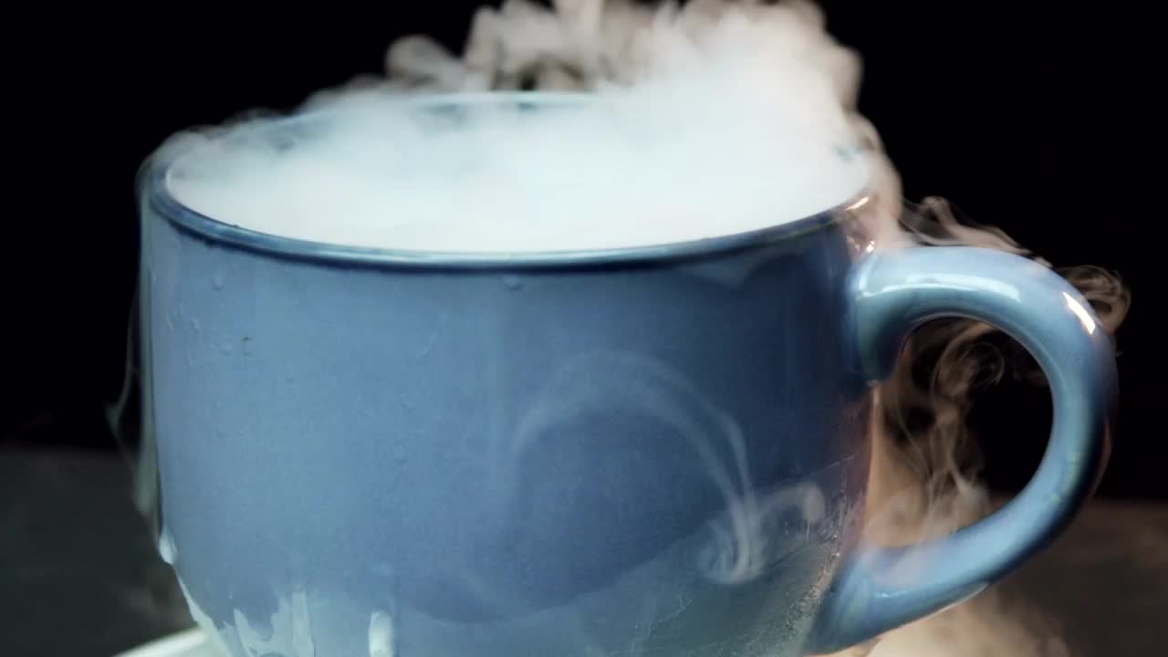 Free Video Stock Smoke Coming From A Mug Live Wallpaper - Free Download