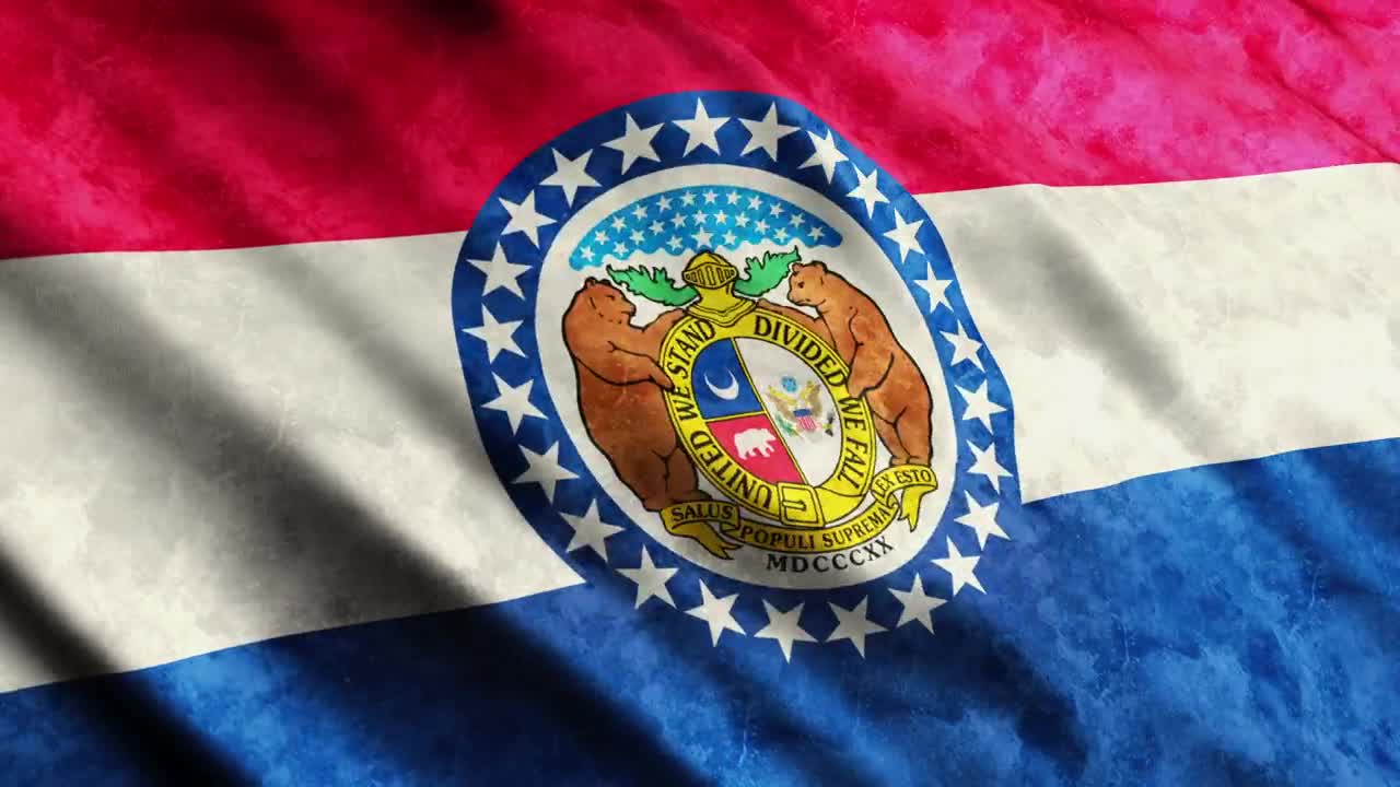 Stock Video Flag Of Missouri State While Waving Live Wallpaper For PC - Free Download