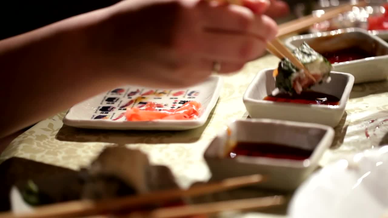 Stock Video Family Having A Sushi Dinner Live Wallpaper For PC - Free Download