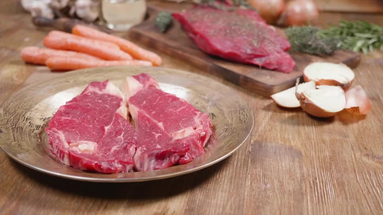 Stock Video Keto Diet Meat And Vegetables Recipe Intro Animated Wallpaper - Free Download
