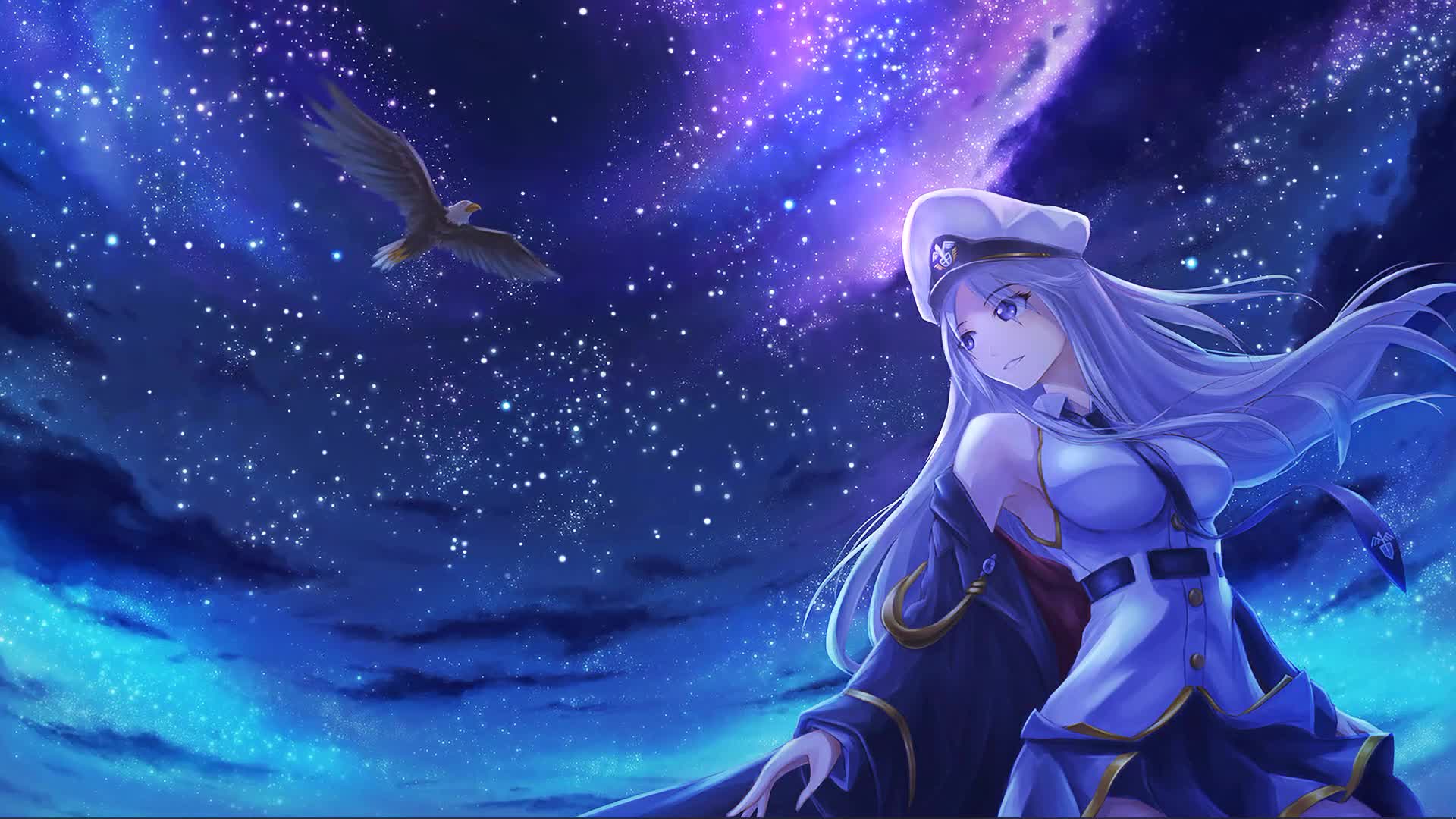 Azur Lane Enterprise Girl Anime Live Wallpaper - Free Download