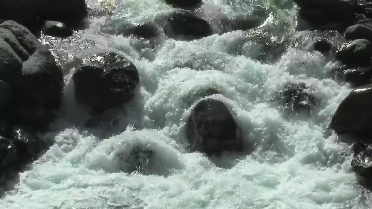 Free Video Stock Stream Flowing Between The Rocks Live Wallpaper - Free Download