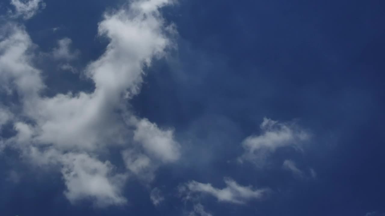 Video Stock Clouds Moving Gently With The Wind In The Blue Sky Live Wallpaper For PC - Free Download