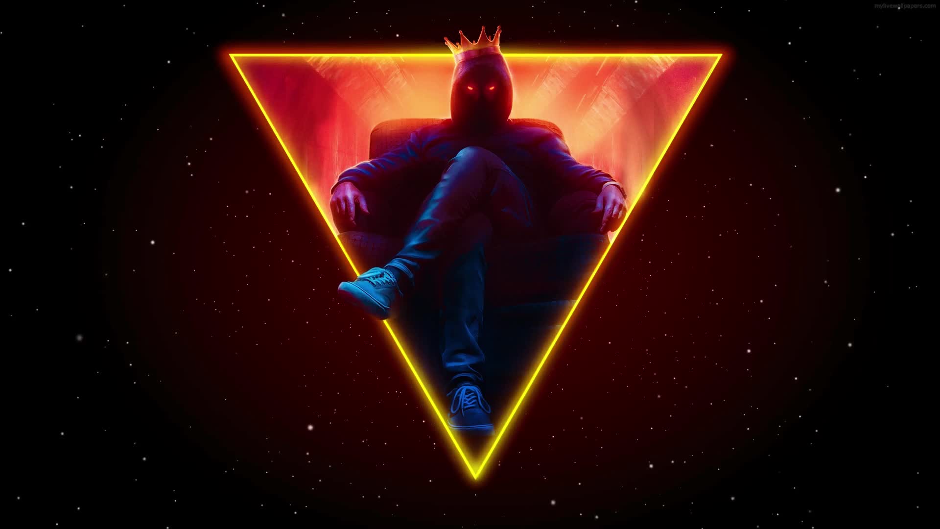 Triangle Chase Excellence KING HD Live Wallpaper - Free Download
