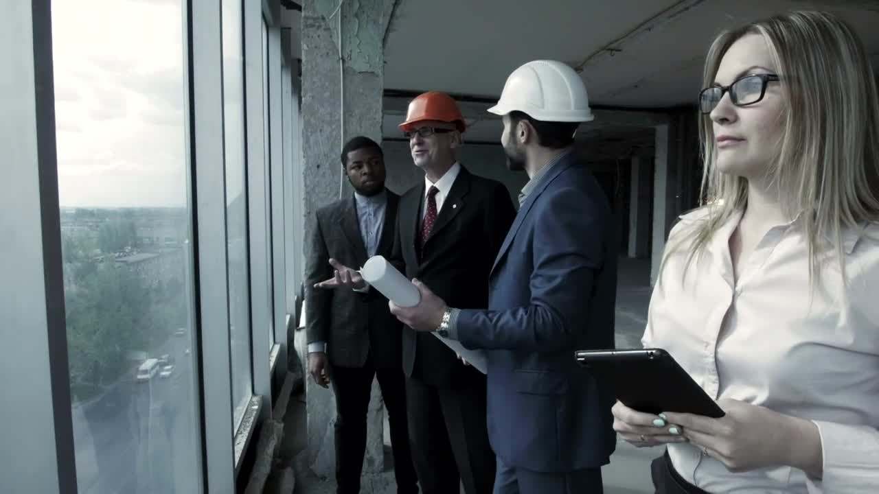 Free Stock Video Selling A Construction Project To Business Man Live Wallpaper - Free Download