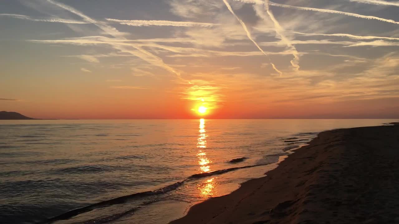 Stock Video Guy Running At The Beach During Sunset Live Wallpaper For PC - Free Download
