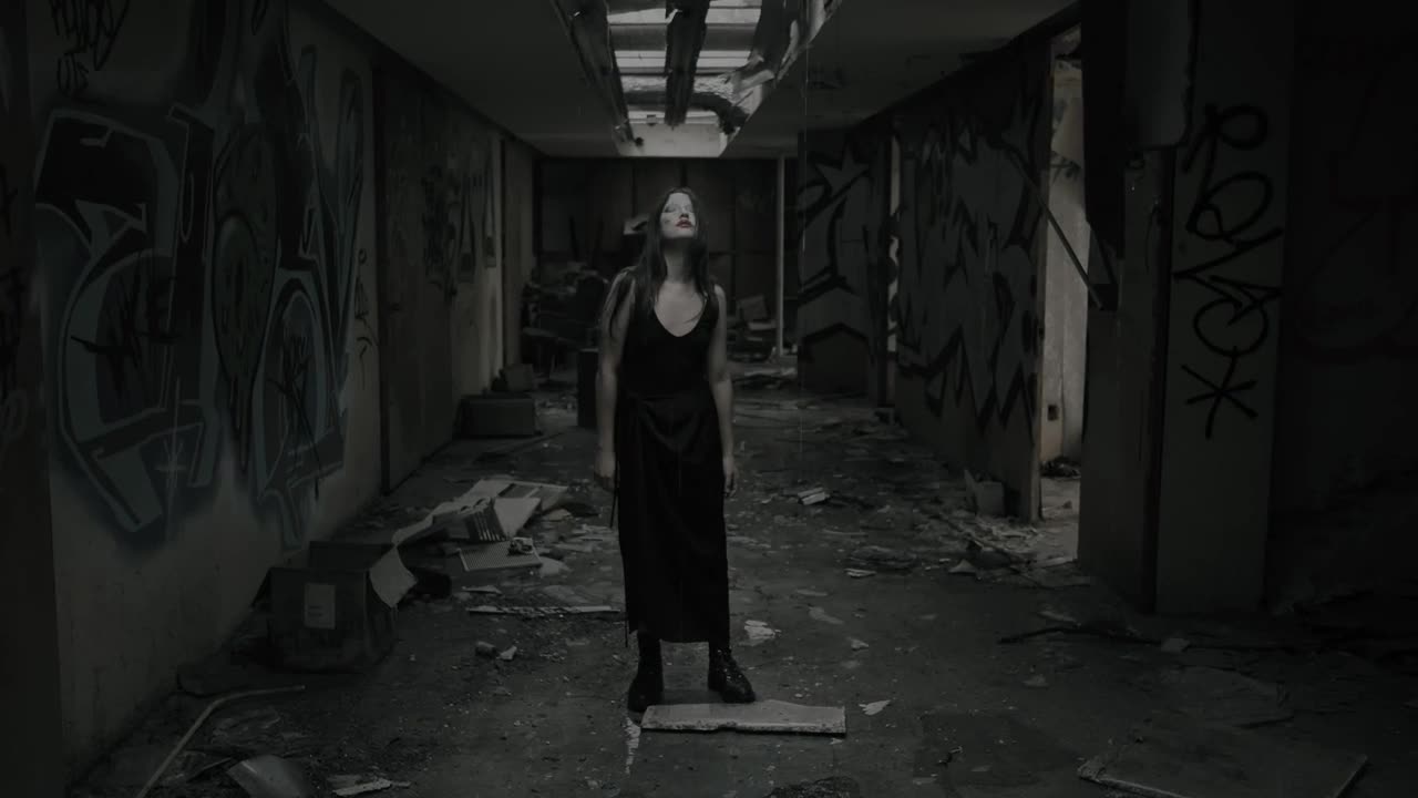 Free Stock Video Scary Ghost At An Abandoned Place Live Wallpaper - Free Download