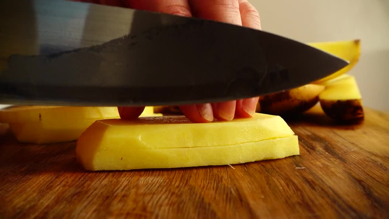 Free Video Stock Slicing French Fries Live Wallpaper - Free Download