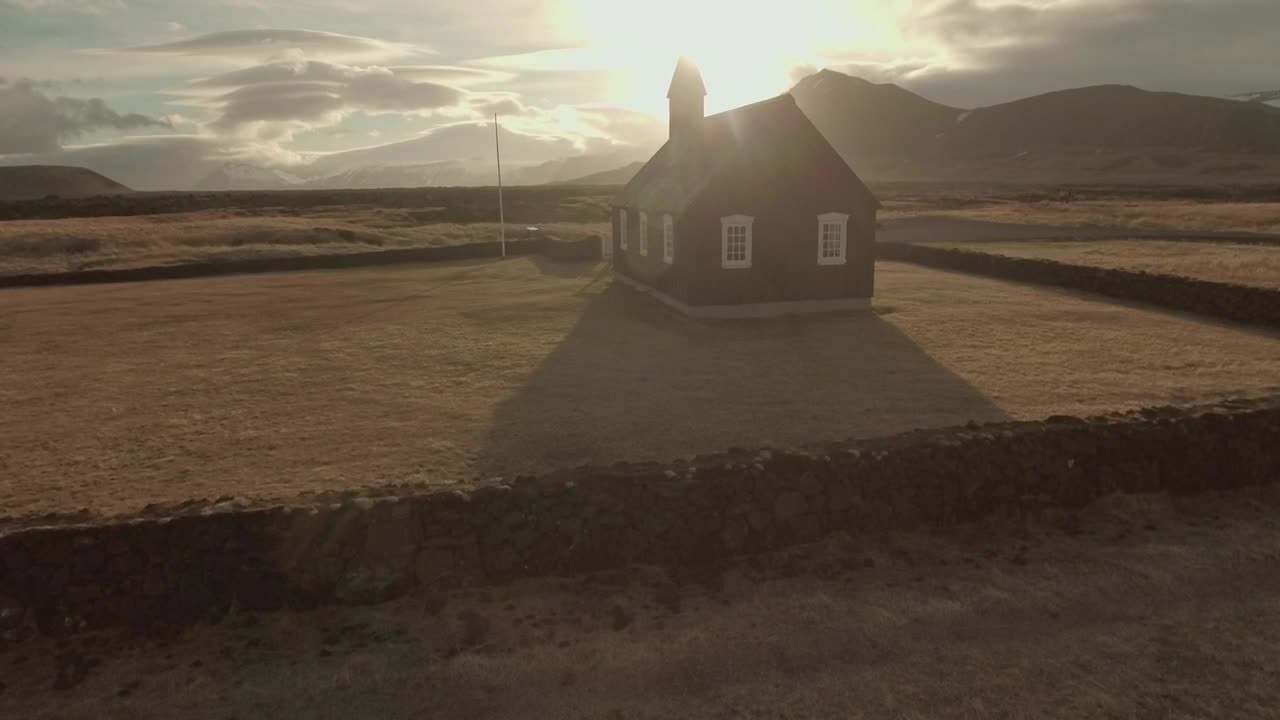 Free Video Stock sunshine over a church Live Wallpaper - Free Download
