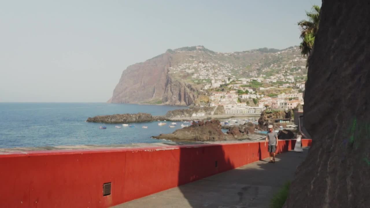 Stock Video Coastal City Seen From Afar Live Wallpaper For PC - Free Download