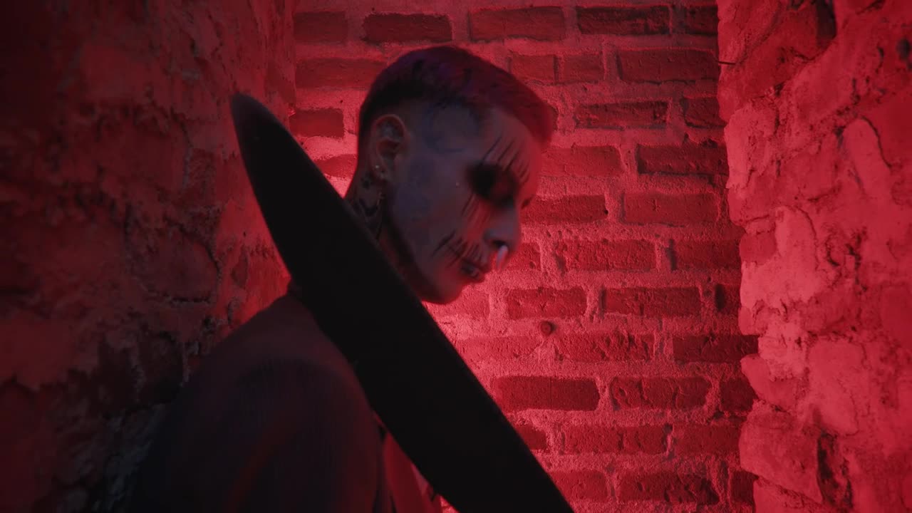 Free Stock Video Scary Joker Advancing Live Wallpaper - Free Download