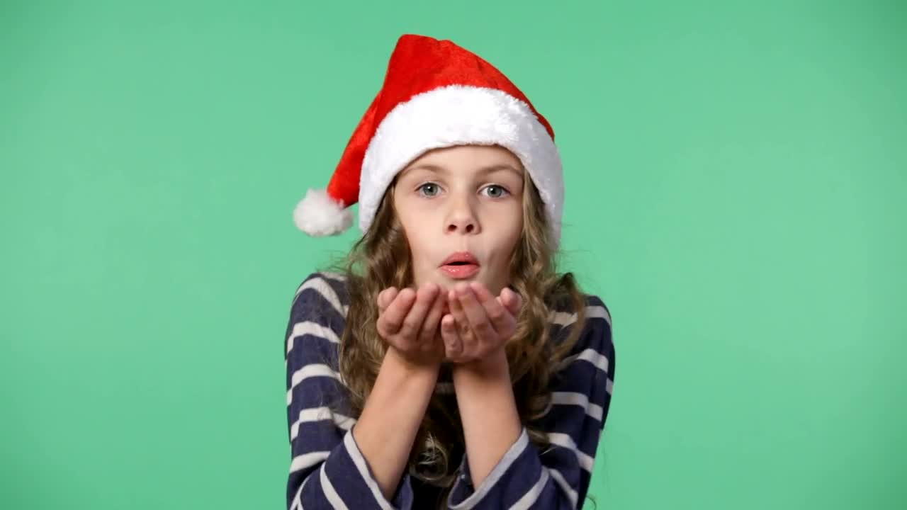 Stock Video Girl Blowing Confetti Live Wallpaper For PC - Free Download