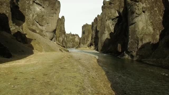 Stock Video Large Canyon River Smal Animated Wallpaper - Free Download