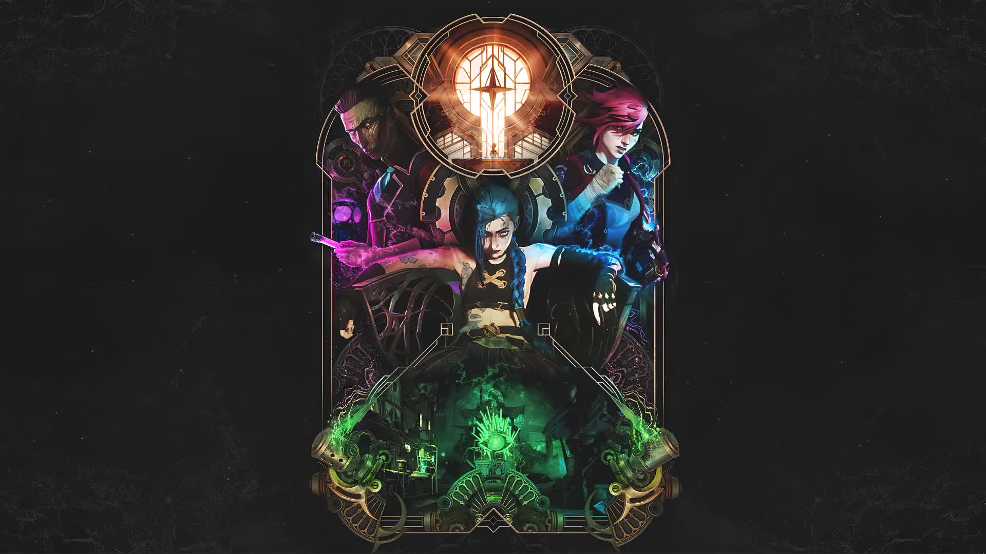 Arcane League Of Legends Netflix Series Live Wallpaper - Free Download