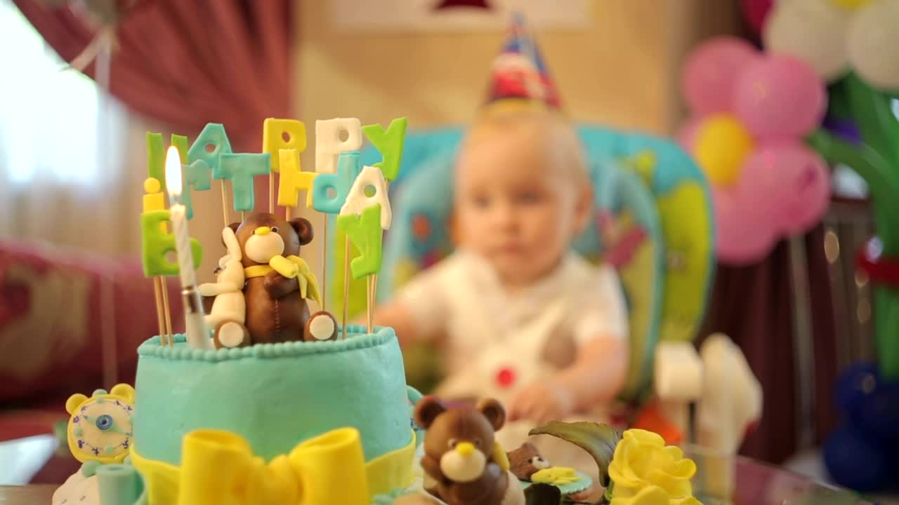 Stock Video Little Boys Birthday Party Animated Wallpaper - Free Download